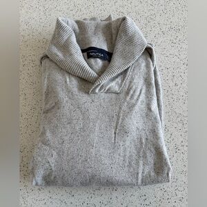 Nautica Gray Men's Sweater XL